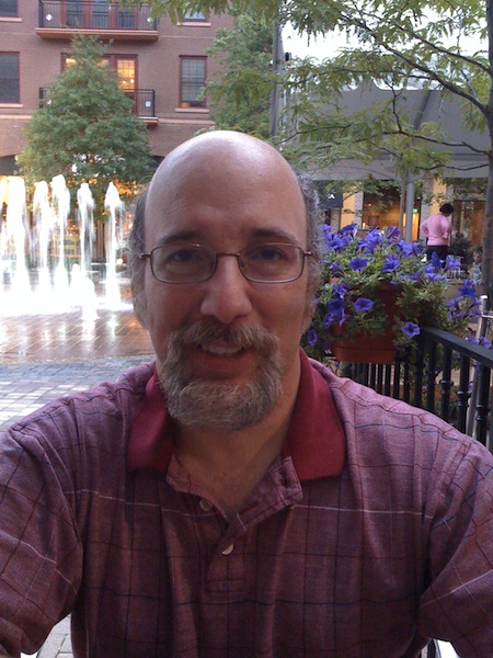 (Steve DeRose at dinner in Rockville, MD)